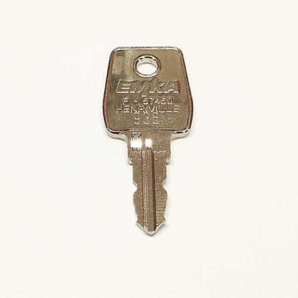 Ersatzschlüssel für EMKA-Henriville Zylinderschlösser F-57450 (EU1R/FRT4R)